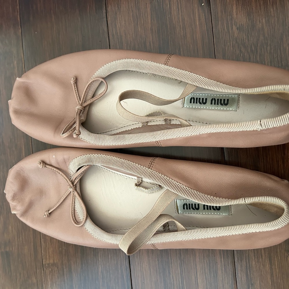 Miu Miu mary jane ballet flats